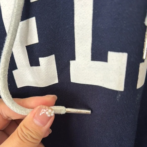 Like new Celine Navy and Gray Hoodie - Picture 2 of 5